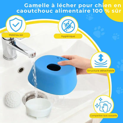 Gamelle anti-glouton pour chien – Des repas plus calmes, sans dégâts