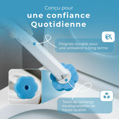 Brosse WC Écologique – Un nettoyage impeccable, sans microbes ni effort