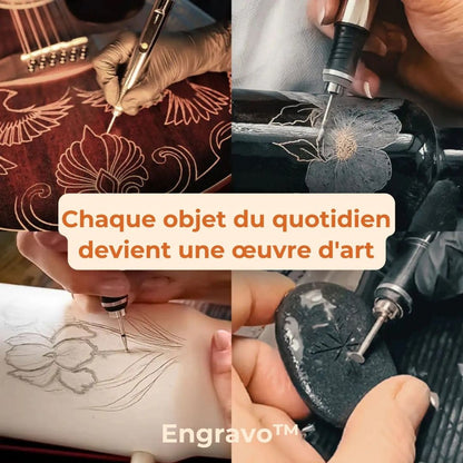 Engravo™ Le stylo graveur électrique de précision