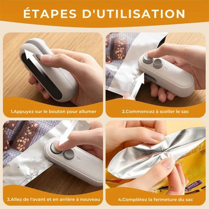 QuickSeal Pro™ – Le scellant alimentaire innovant