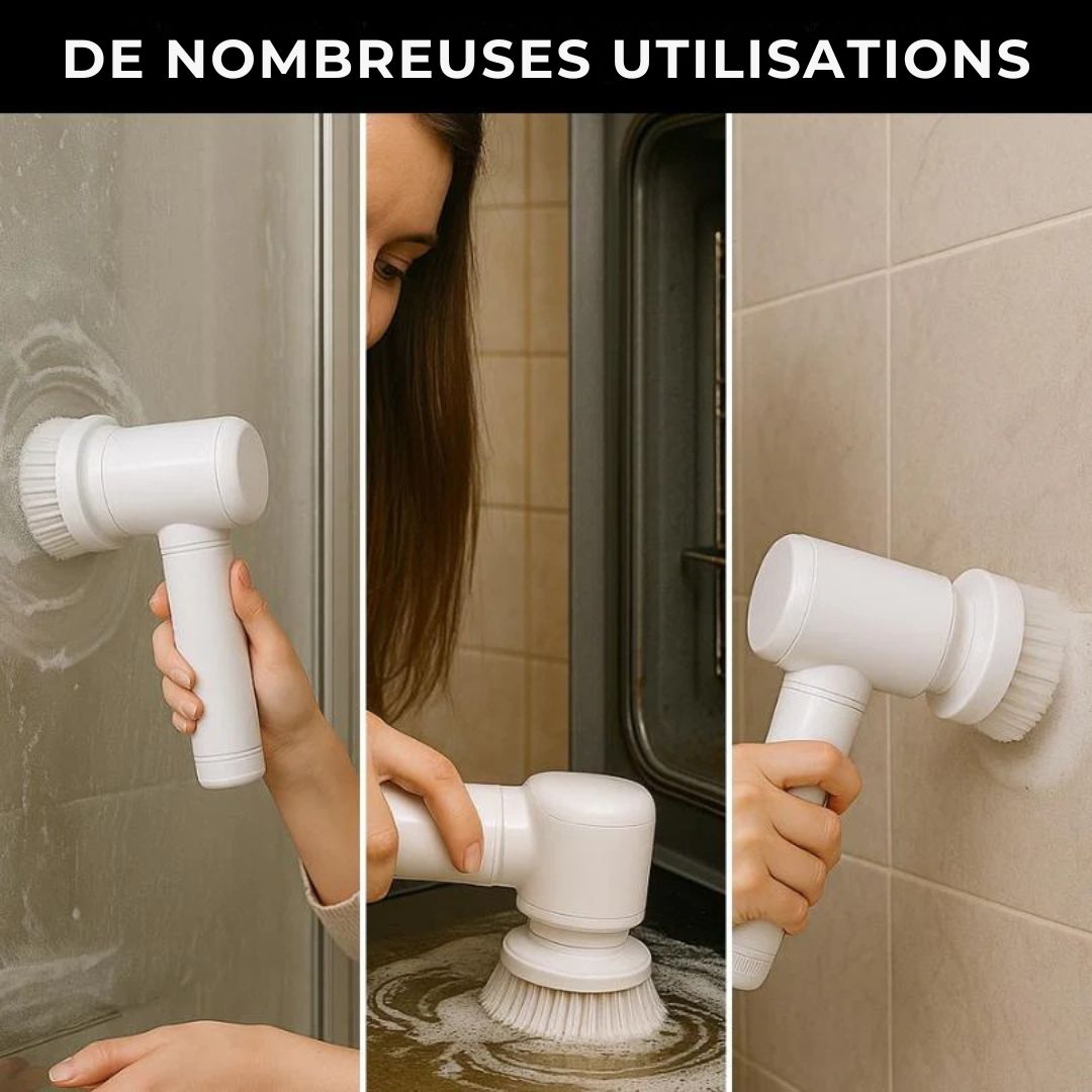 Brosse Électrique Rotative – Le nettoyage sans effort, rapide et précis