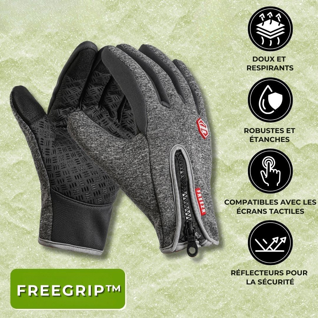 Gants FreeGrip™ – Votre partenaire pour affronter le froid avec confort
