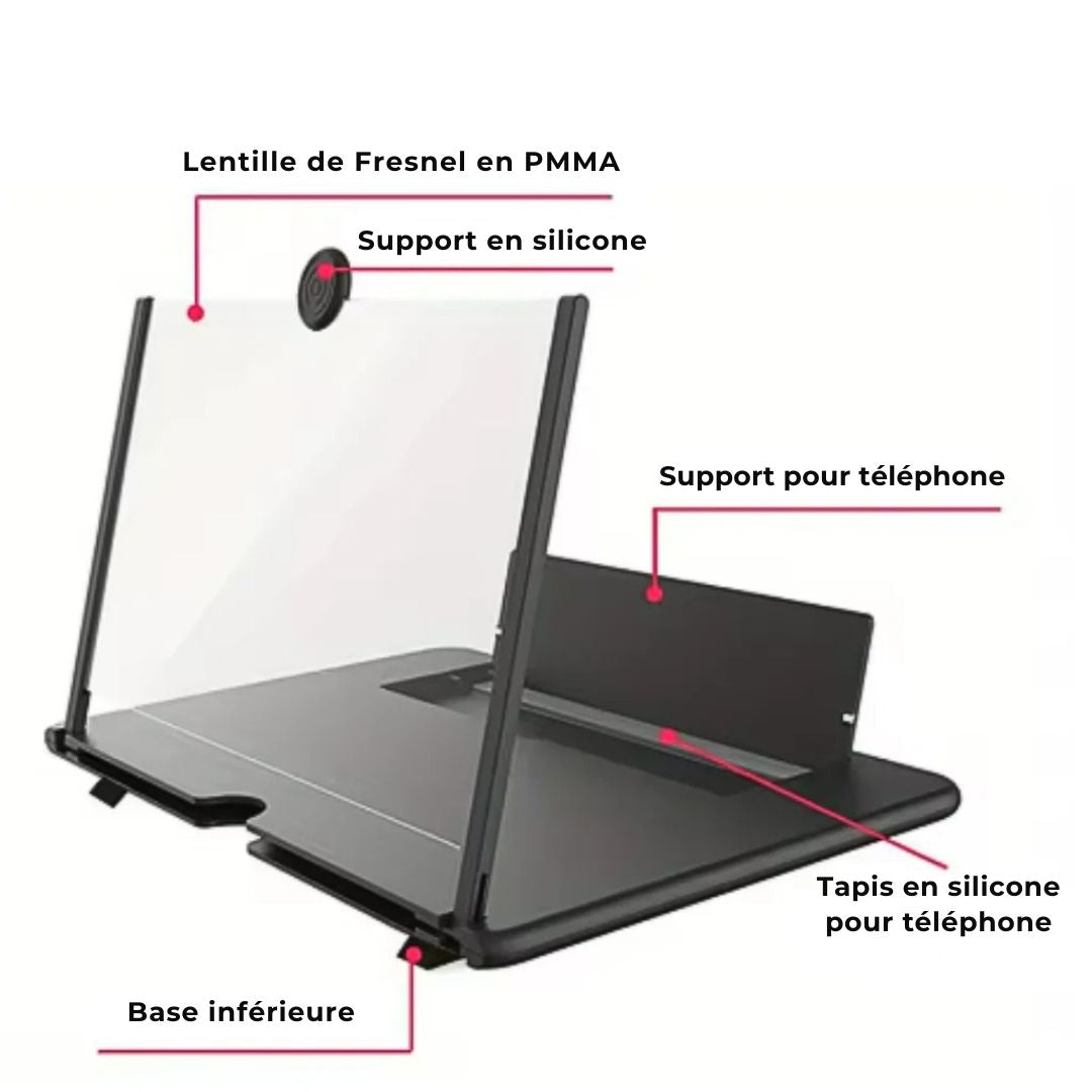 Cinéma Nomade HD – Transformez votre smartphone en écran XXL