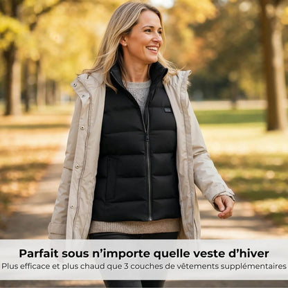SmartHeat™ – Gilet chauffant pour un hiver au chaud, même dehors