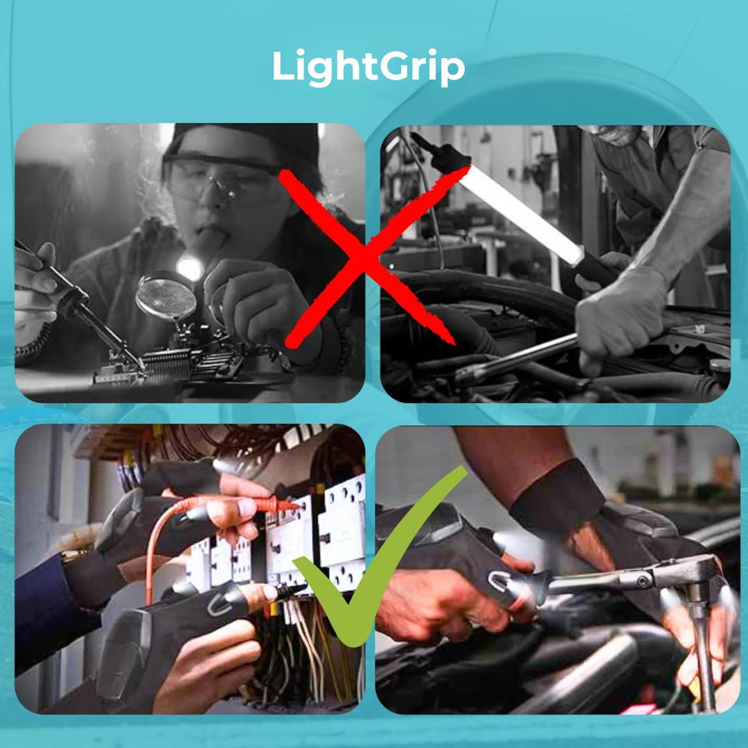 LightGrip – Éclairez précisément, gardez les mains libres