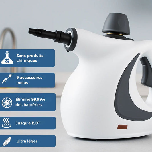 CleanSteam Pro – Nettoyez efficacement sans produits chimiques