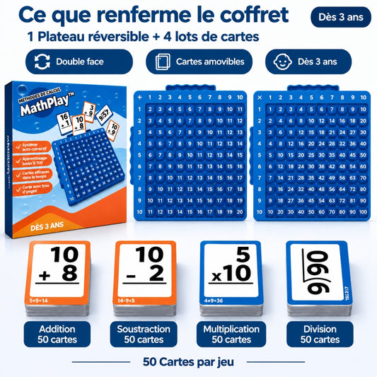 MathPlay™ – Le kit ludique pour maîtriser les calculs en s’amusant