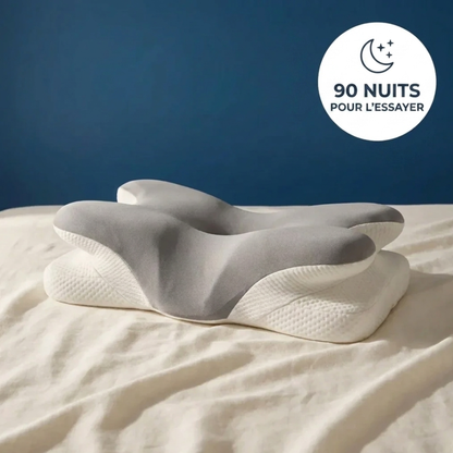Oreiller NuageFlex™ – Le soutien idéal pour des nuits plus reposantes