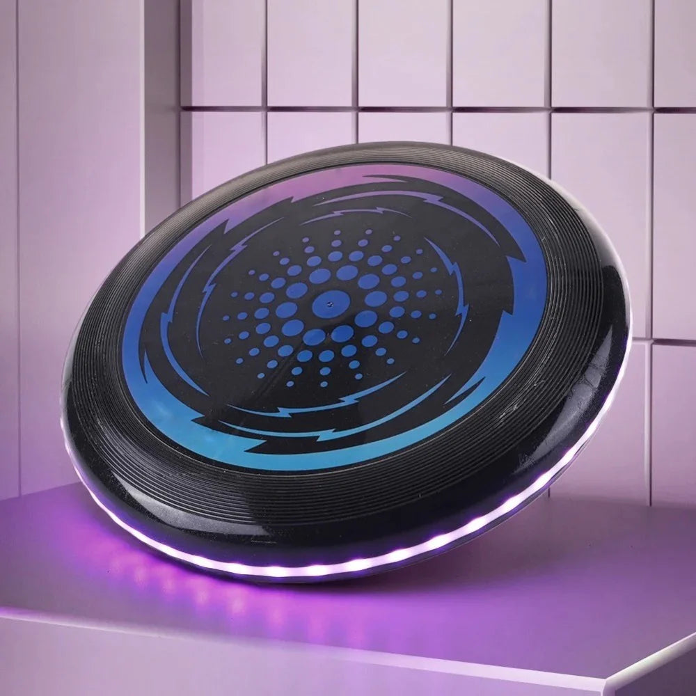 Frisbee Lumineux NightGlide – Jouez partout, même dans le noir