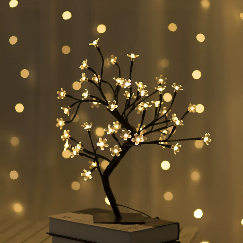 Bonsaï Lumineux – Arbre Fleuri LED