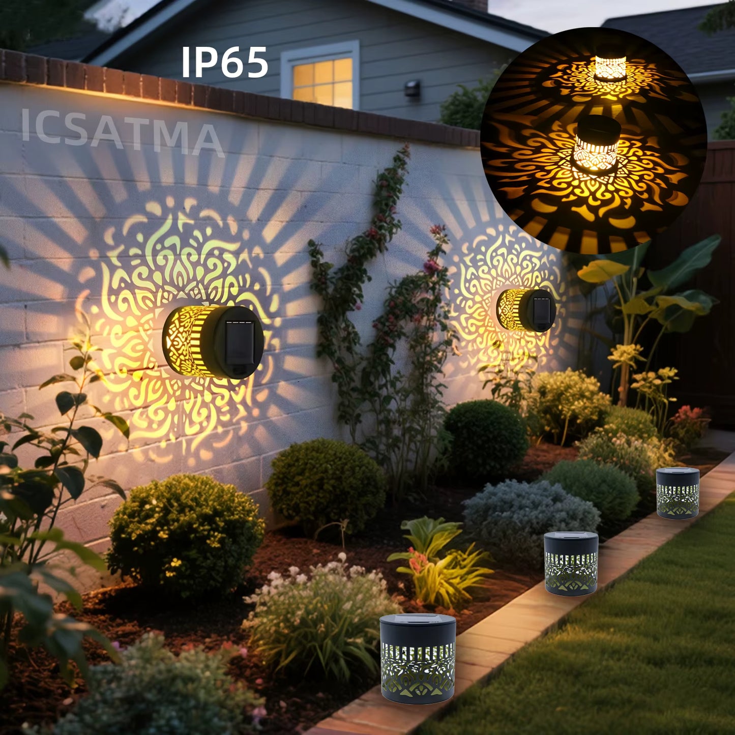 Lampe Décoratif Solaire – Illuminez Votre Jardin