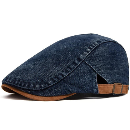 Béret Premium Denim – Un style intemporel, confort quotidien