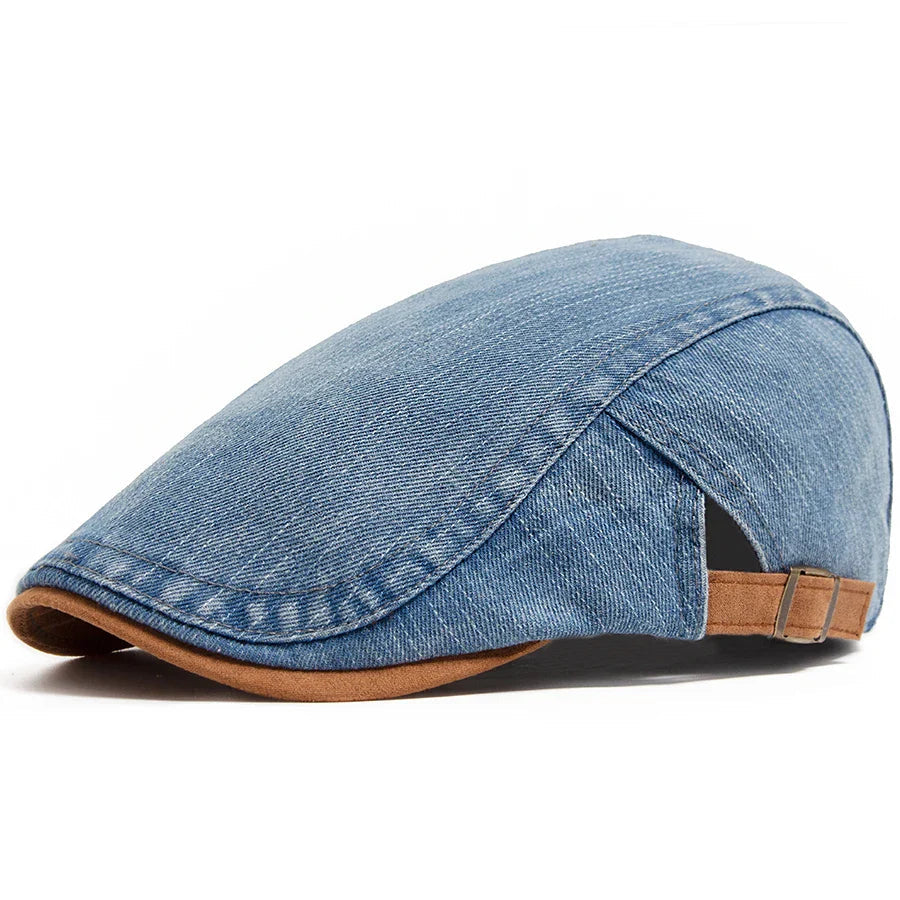 Béret Premium Denim – Un style intemporel, confort quotidien