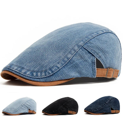 Béret Premium Denim – Un style intemporel, confort quotidien