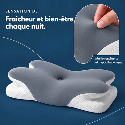 Oreiller CerviRelax – Soulagez vos cervicales et dormez sans douleur