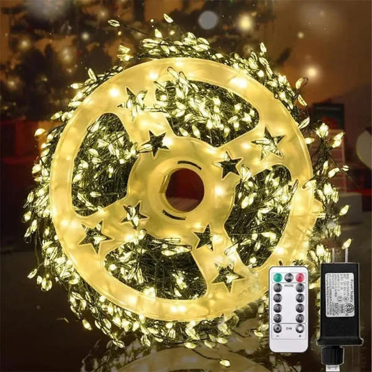 Guirlande Lumineuse LED – Illuminez votre Sapin comme Jamais