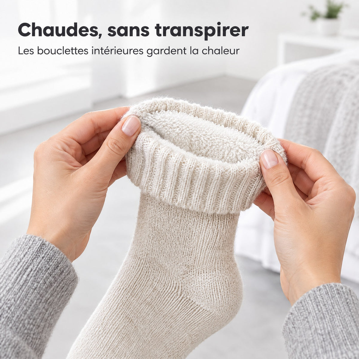 Flocon – Enfin les pieds au chaud tout l'hiver, même sur le carrelage
