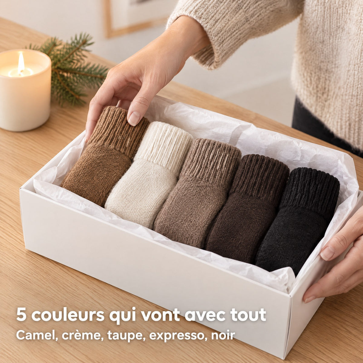 Flocon – Enfin les pieds au chaud tout l'hiver, même sur le carrelage