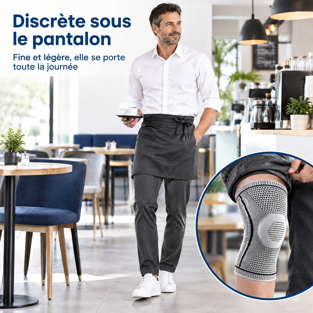 Genoflex – Remarchez sans appréhension, le genou enfin bien tenu