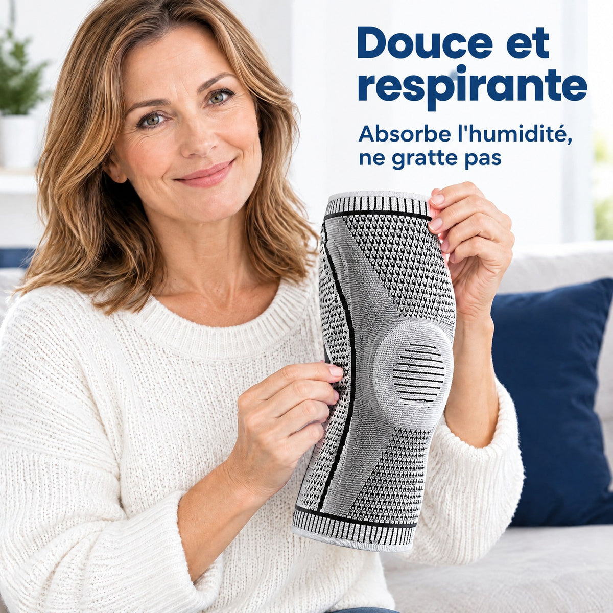 Genoflex – Remarchez sans appréhension, le genou enfin bien tenu
