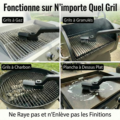 GrillClean Pro™ – Nettoyez votre grille en quelques secondes !