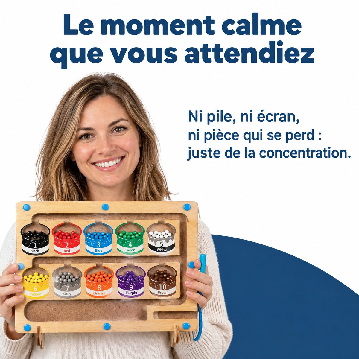 Labyrinthe Magnétique Montessori – Des heures de jeu calme, sans écran