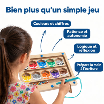 Labyrinthe Magnétique Montessori – Des heures de jeu calme, sans écran