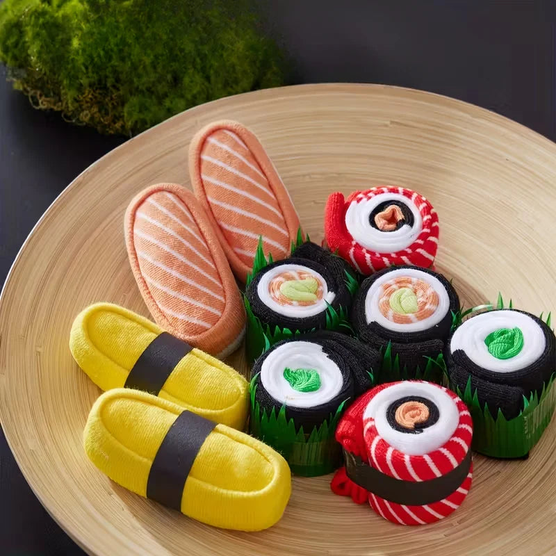 Chaussettes Sushi – Un style gourmand pour vos pieds