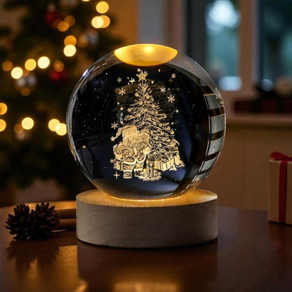 Lune Cristal – Lampe décorative apaisante