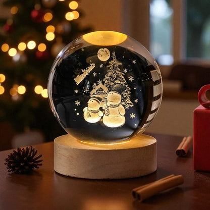 Lune Cristal – Lampe décorative apaisante