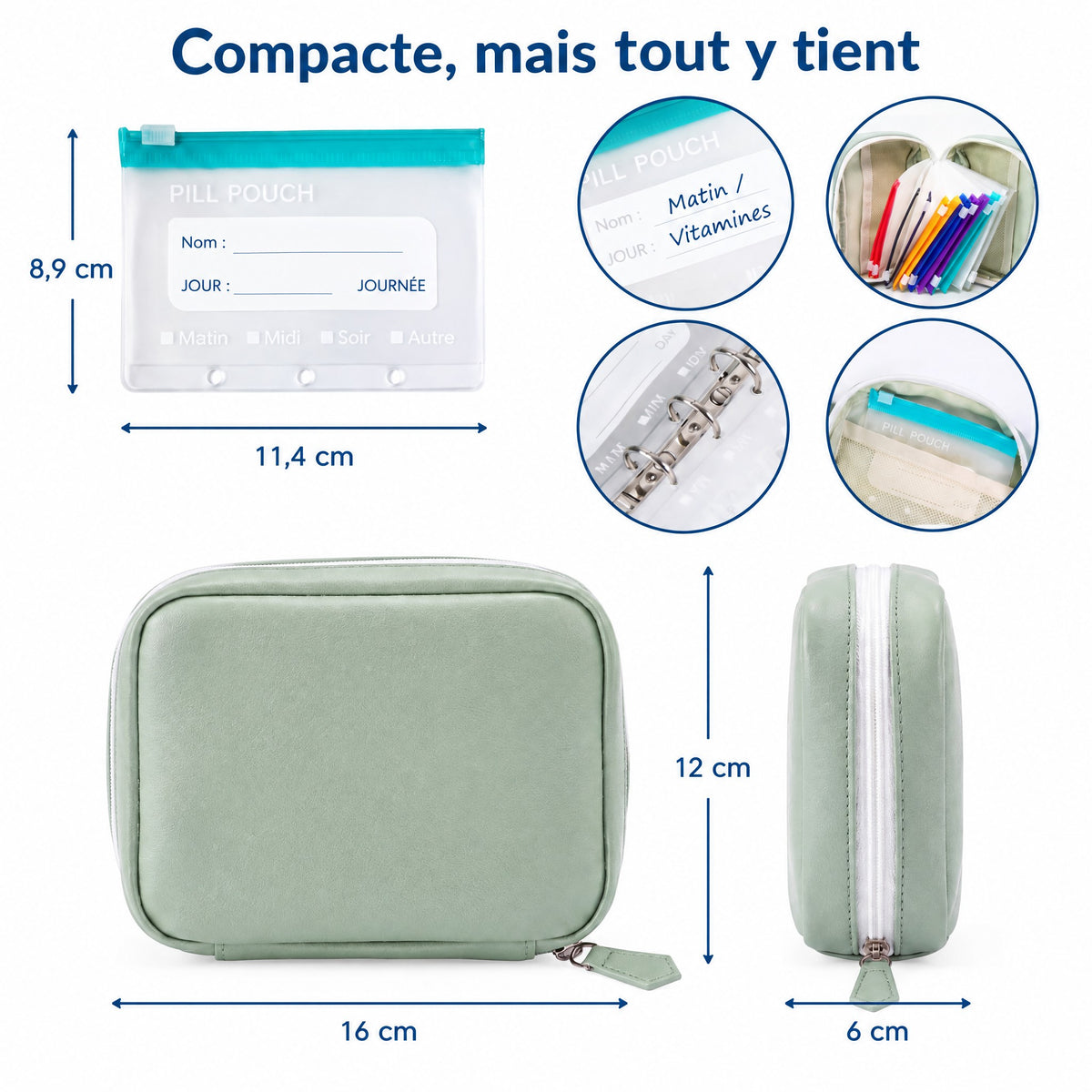 Pilly – Tous vos médicaments dans une seule trousse, fini les flacons