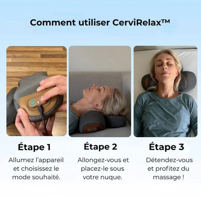CerviRelax™ – Oreiller de massage 3 en 1
