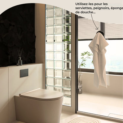 Crochets Muraux Premium – Fixation Ultra-Rapide