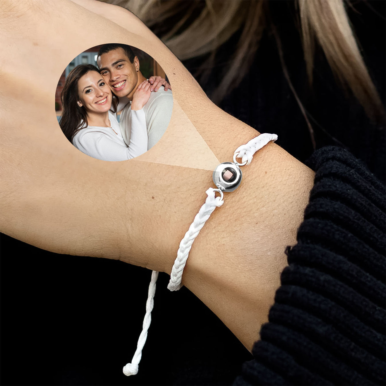 Bracelet Photo Personnalisé – Gardez vos instants les plus précieux toujours près de vous
