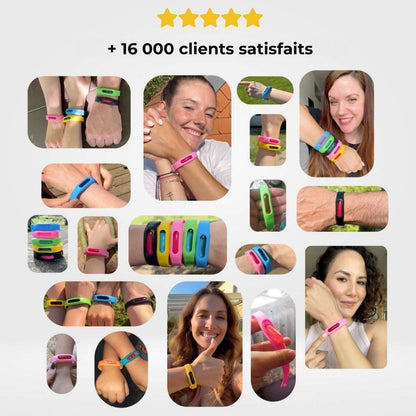 Bracelet Anti-Moustique – Protégez vos proches naturellement