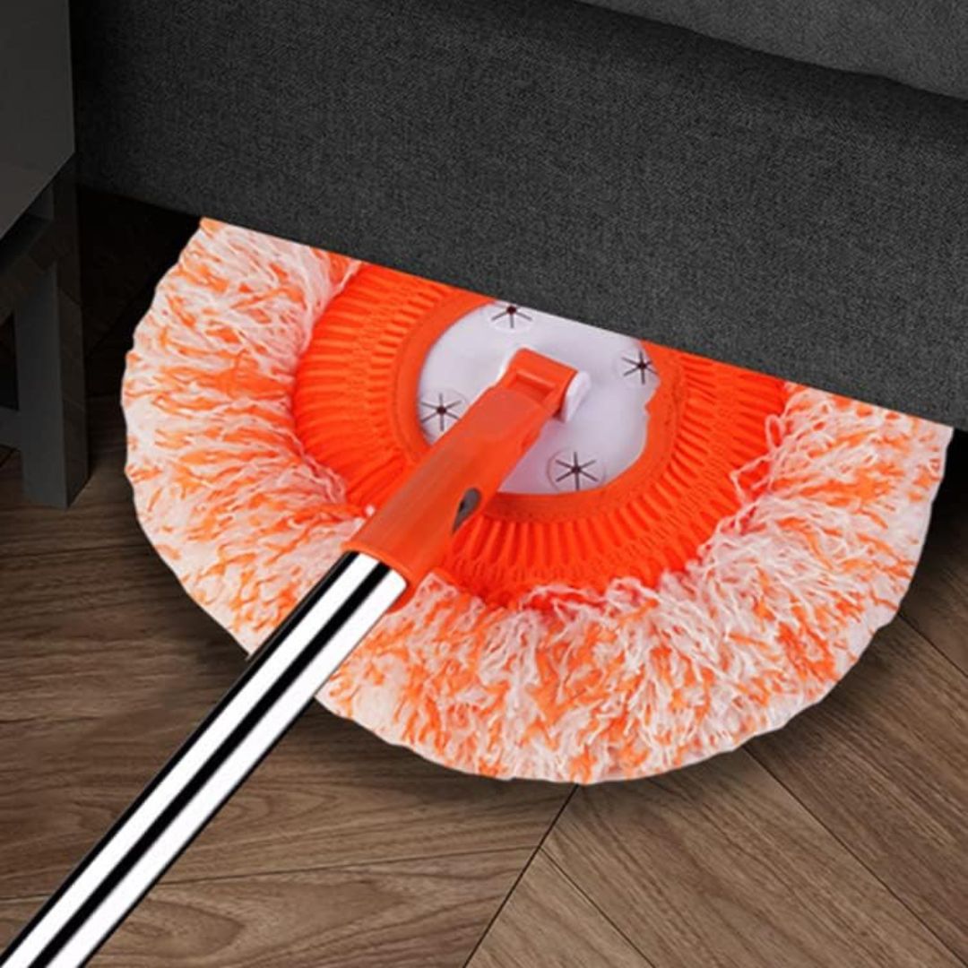 Mop Rotatif Magique – Nettoyez sans effort, jusque dans les moindres recoins