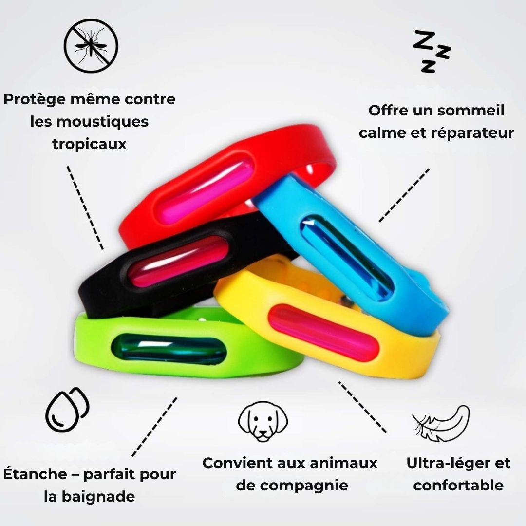 Bracelet Anti-Moustique – Protégez vos proches naturellement