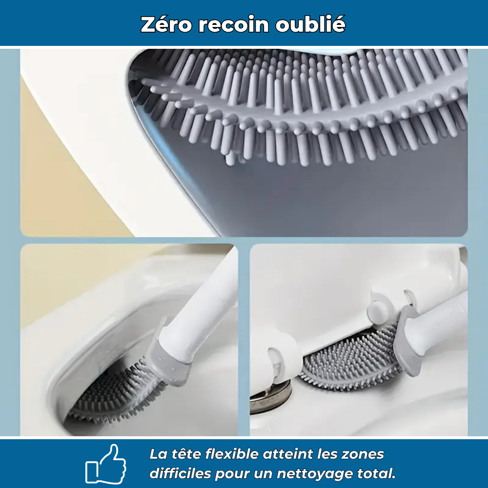 Brosse WC FlexClean – Nettoyage hygiénique et sans effort