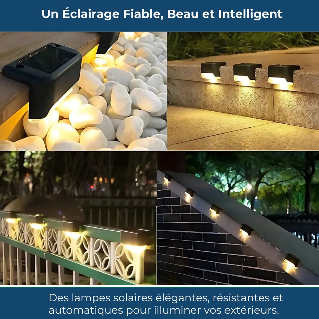 Lampe Solaire EcoGlow – Illuminez votre jardin avec élégance
