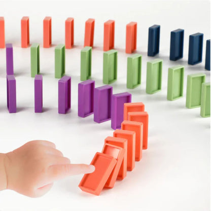 Train Domino Express – Apprentissage ludique et parcours colorés