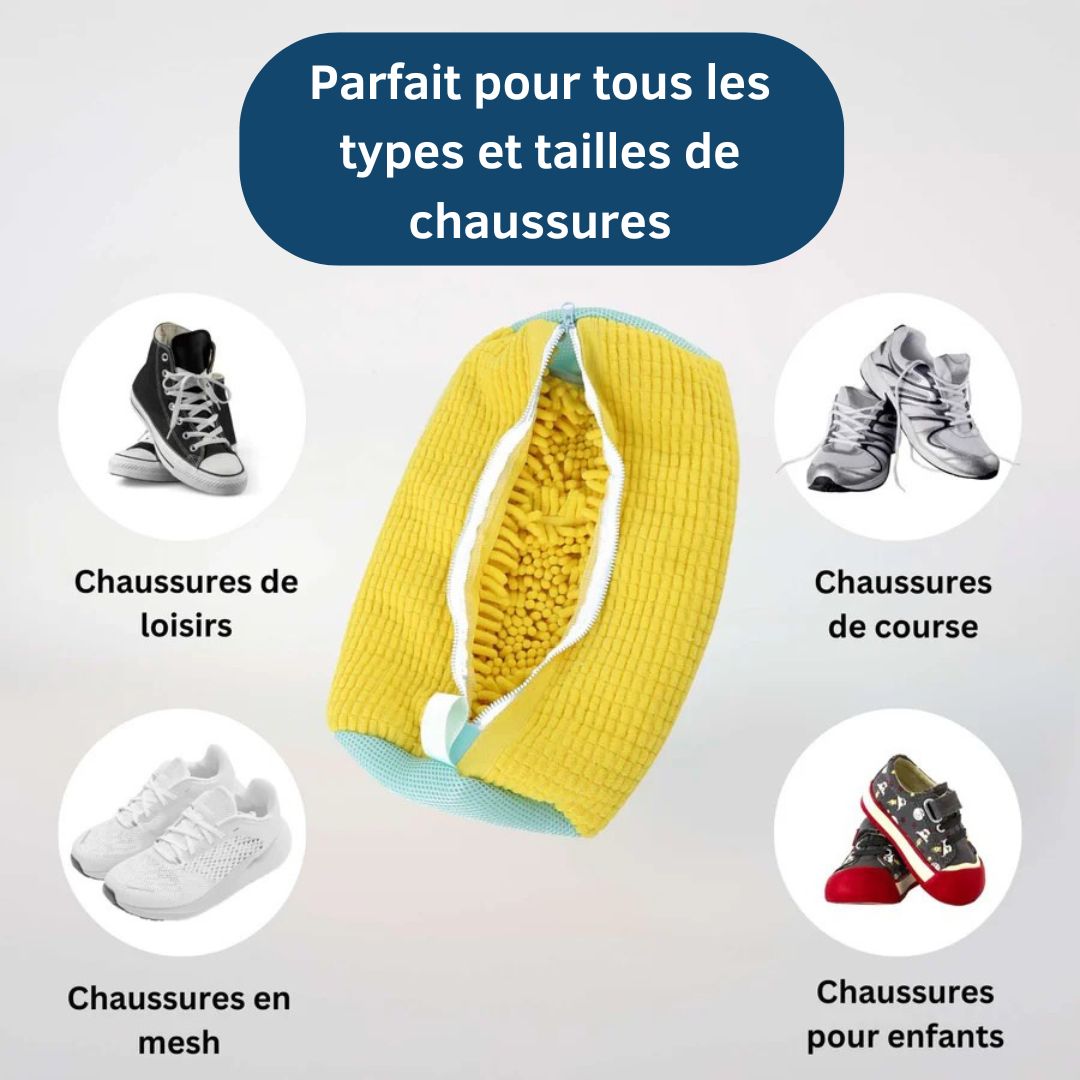 Sac de Lavage Chaussures – Nettoyez sans effort