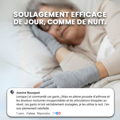 Gants de Compression Bambou – Soulagement Naturel pour les Mains Raides