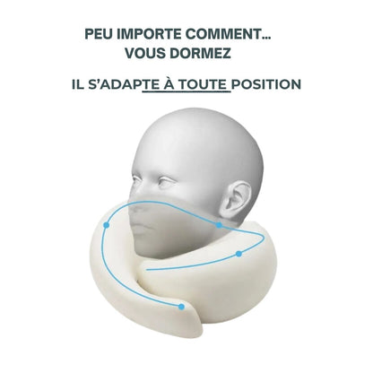 Oreiller de Voyage – Dites Adieu aux Douleurs, Voyagez l’Esprit Léger