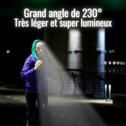 Lampe frontale LED - VisionPro 230°