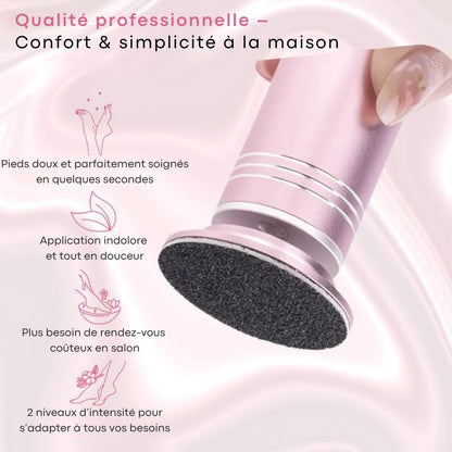 Râpe exfoliante pieds – Des talons doux sans effort