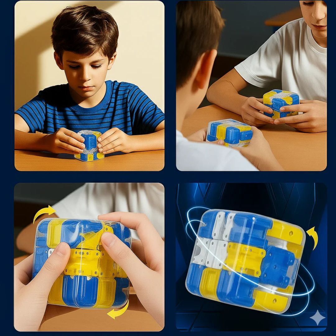 Cube interactif Montessori – Apprendre en jouant, chaque jour