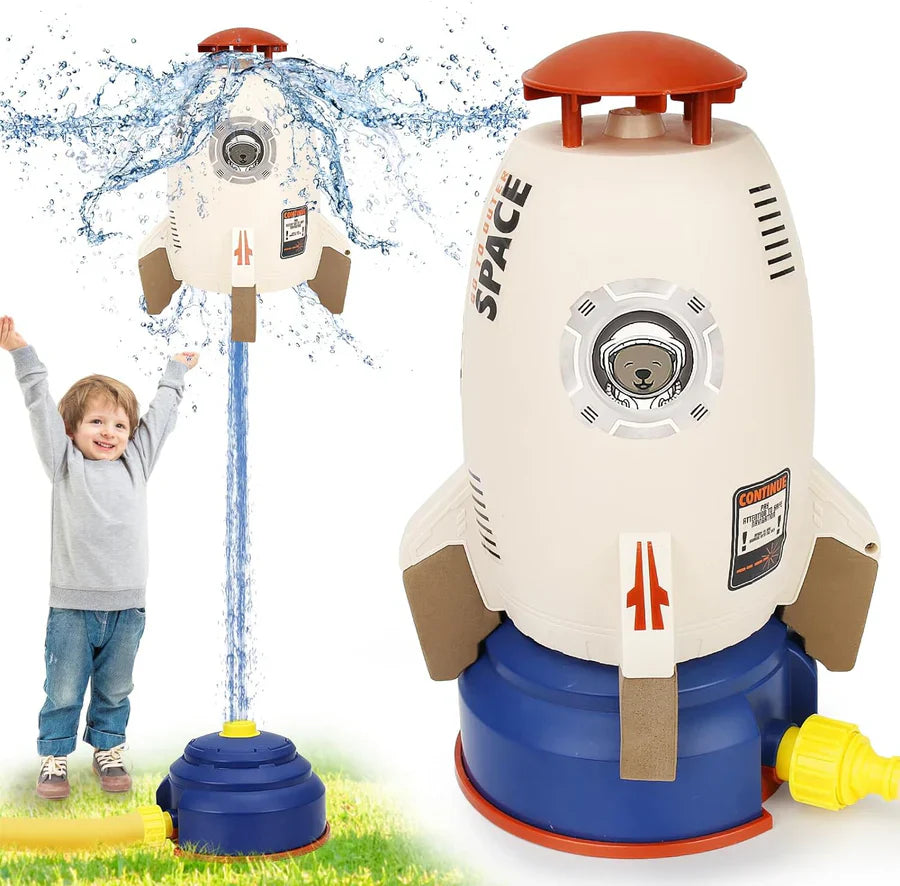 Fusée SplashRocket – Transformez votre jardin en terrain d’aventure aquatique