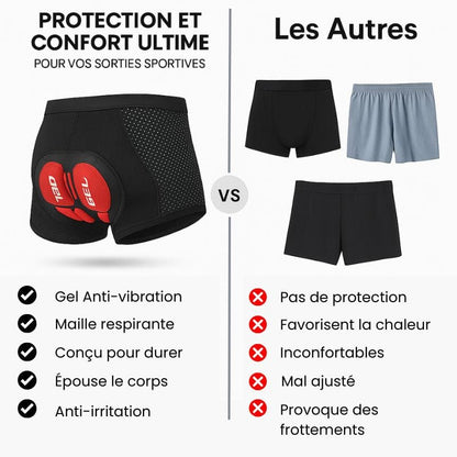 Boxer Moto Gel 5D – Confort et maintien pour chaque trajet