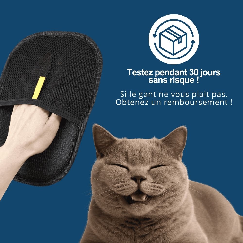 Gant Attrape'Poils – Poils disparus en un geste