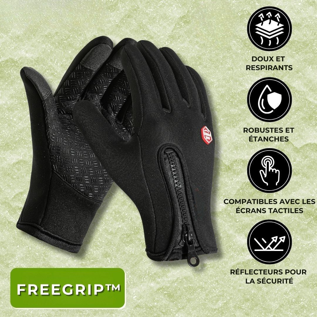 Gants FreeGrip™ – Votre partenaire pour affronter le froid avec confort